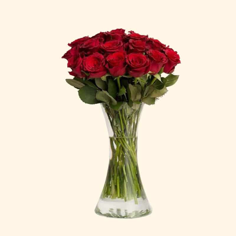 Bouquet di 20 Rose rosse