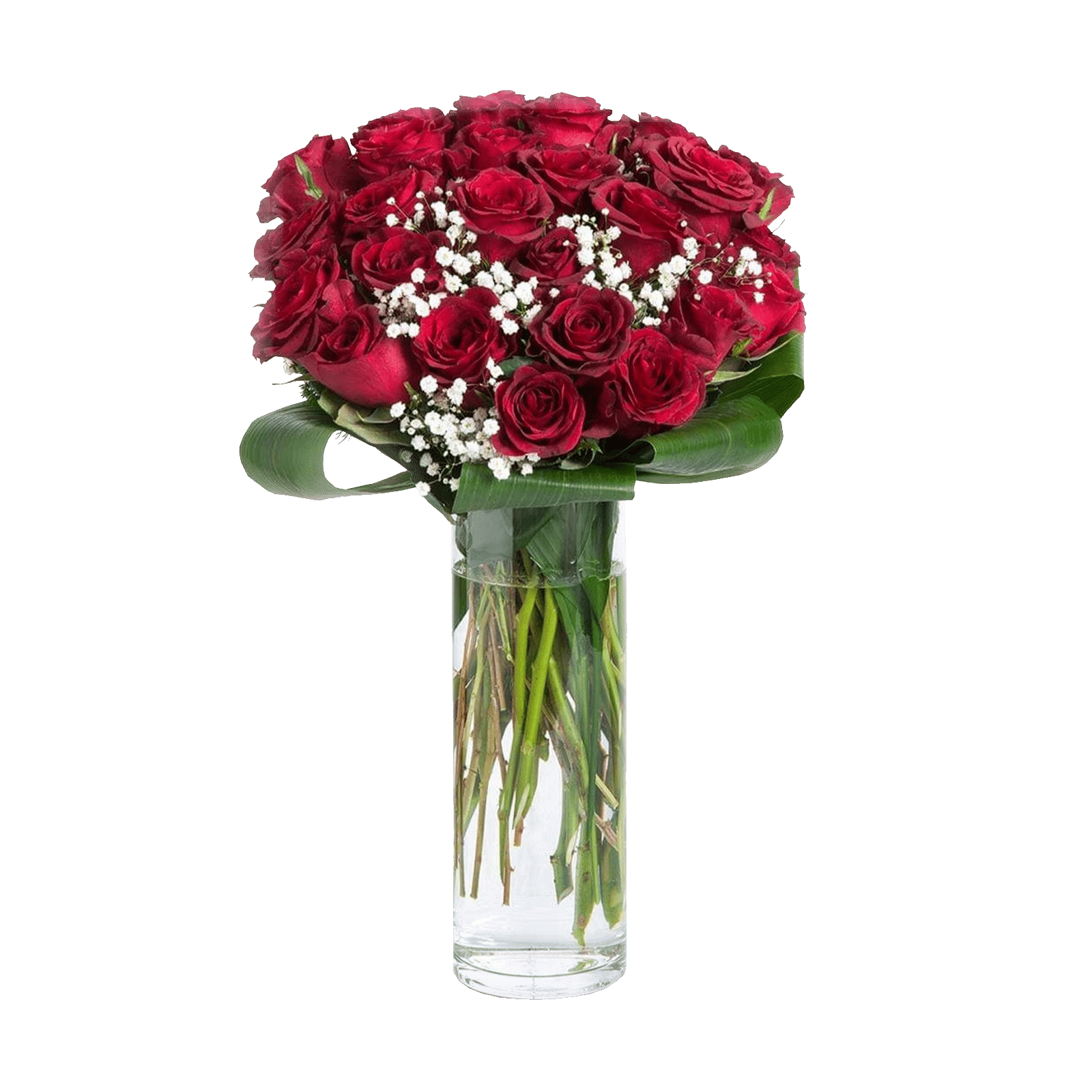 Consegna veloce in giornata a domicilio a Roma bouquet di 30 Rose rosse