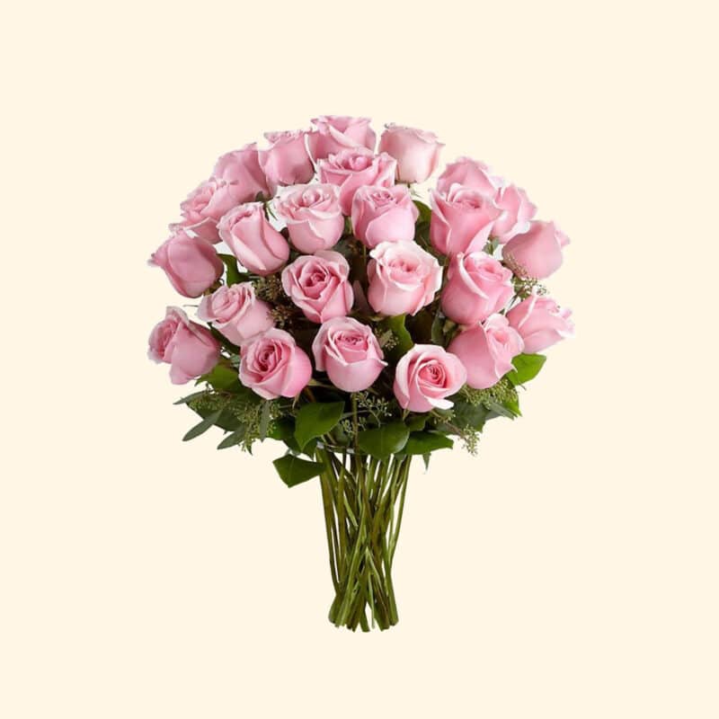 Bouquet 50 rose rosa