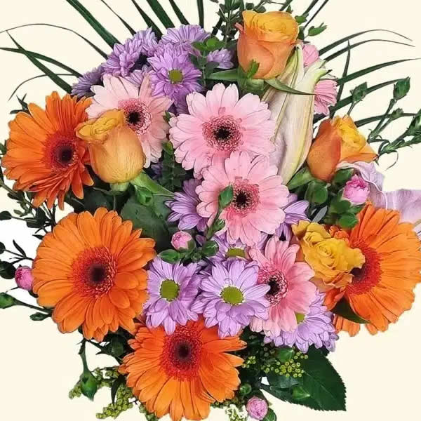 Flower delivery in Rome. Bouquet di Gerbere e Rose