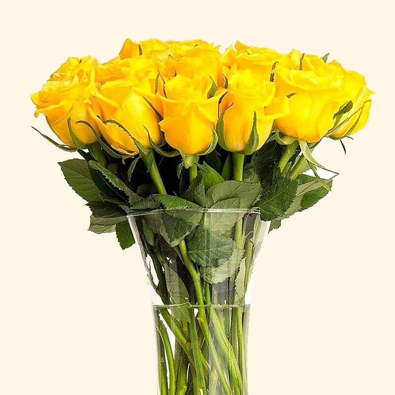 Mazzo di rose gialle - Rome Yellow Roses delivery