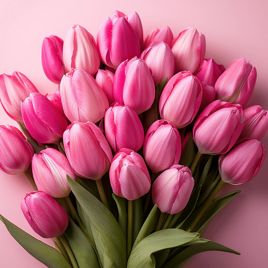 Consegna a domicilio Bouquet di Tulipani Fucsia a Roma