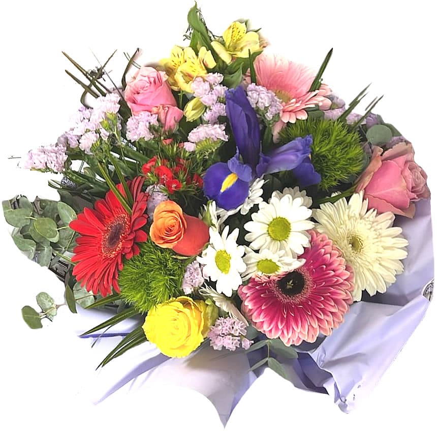 Un allegro bouquet di Fiori misti colorati. Consegna a domicilio a Roma