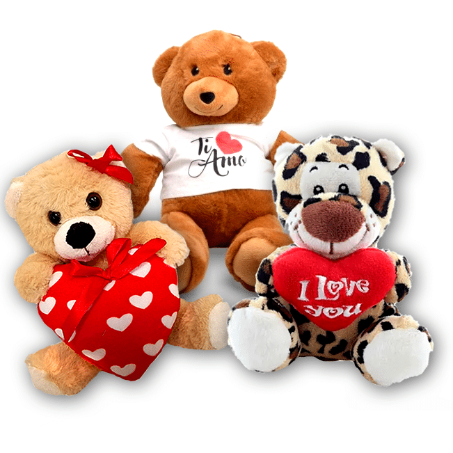 Peluche a scelta H. 15cm